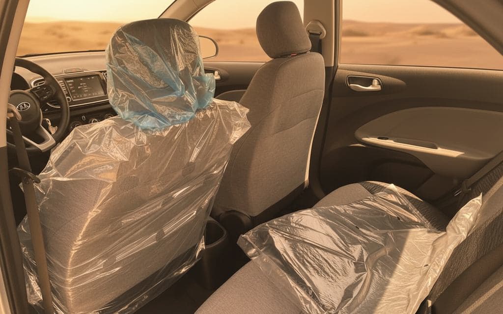 Kia Pegas 2022 leather seats and cabin