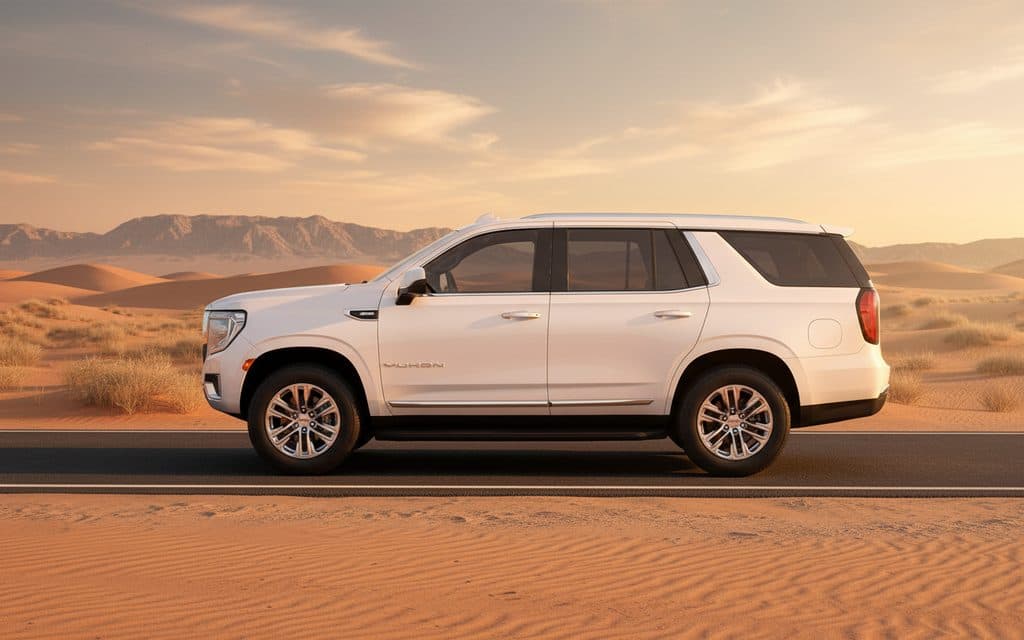 Gmc Yukon 2024 White side profile