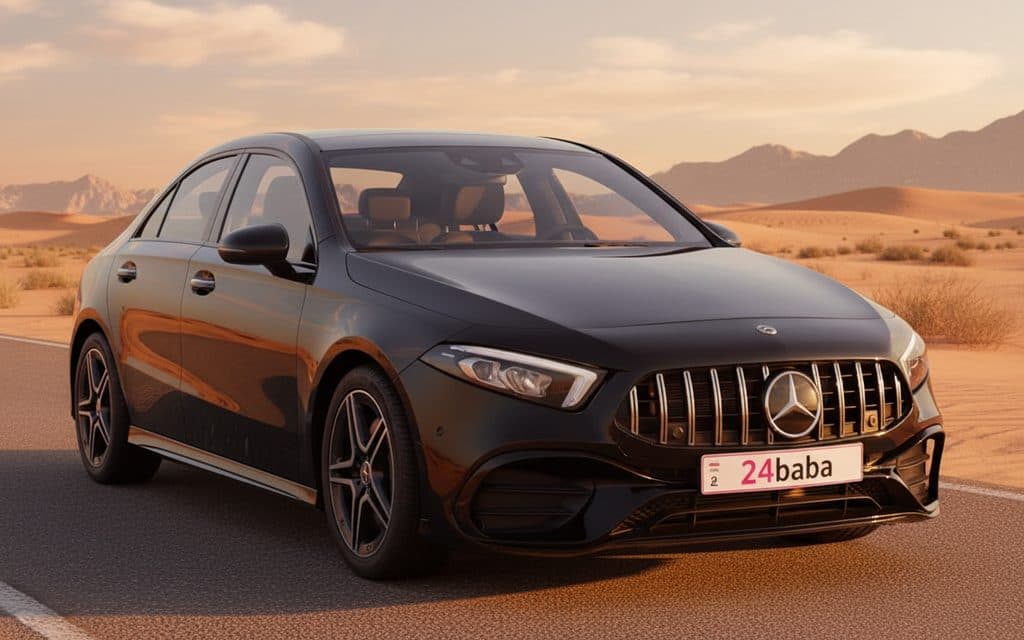 Hire Mercedes A220 2021 Black in Dubai