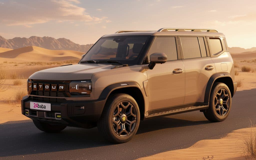 Hire Jetour T2 2025 Beige in Dubai