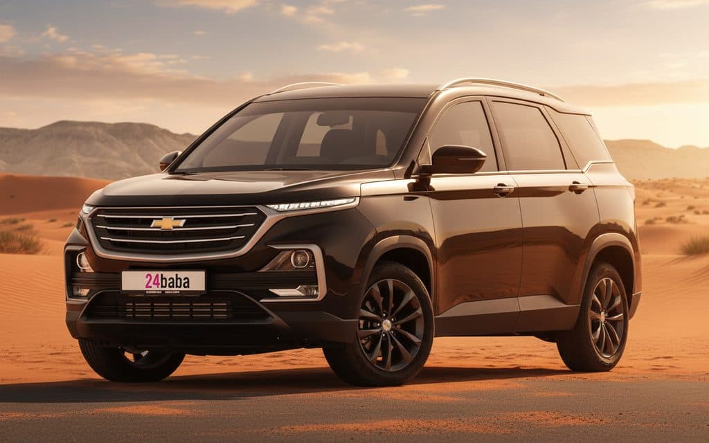 Chevrolet Captiva 2022 Black - rental in Dubai