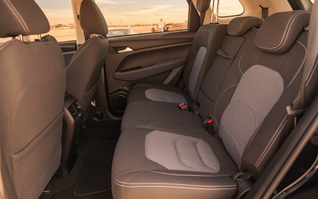 Chevrolet Captiva 2022 leather seats and cabin