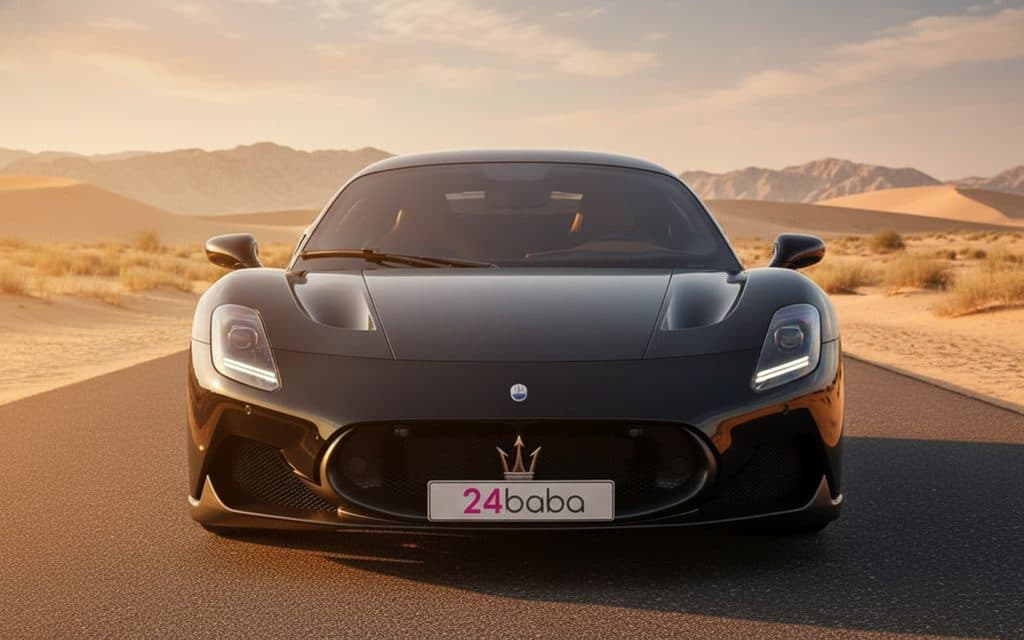 Hire Maserati Mc20 2024 Black in Dubai