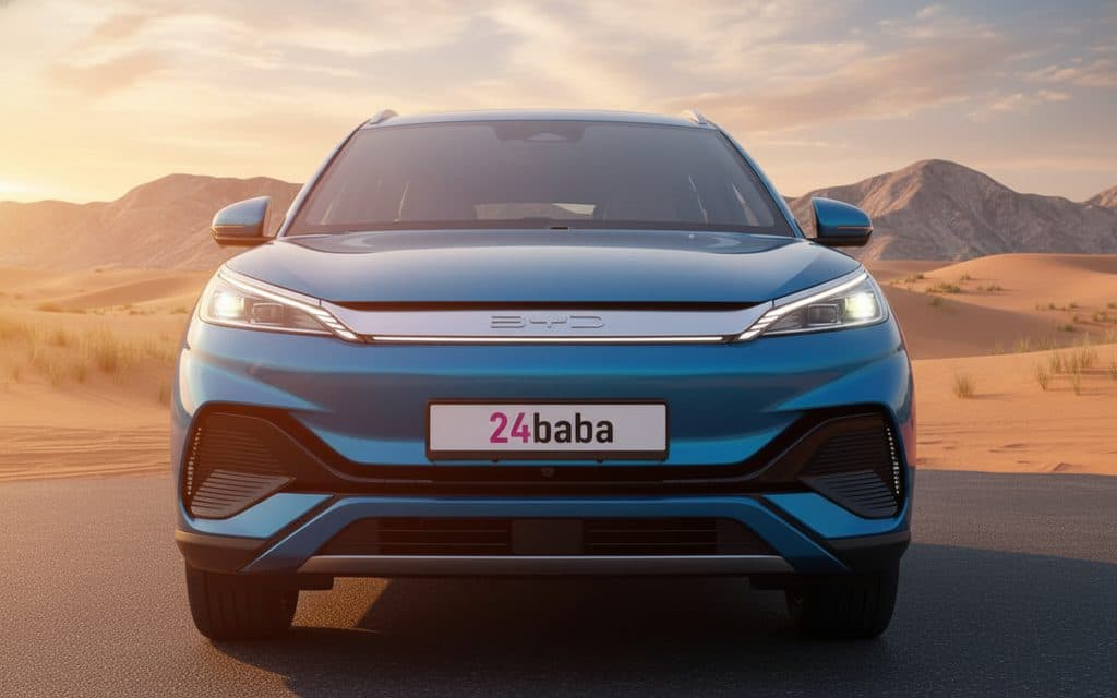 Hire Byd Atto3 2023 Blue in Dubai