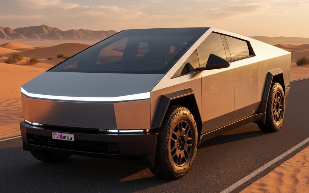 Tesla Cybertruck 2024 rental in Dubai