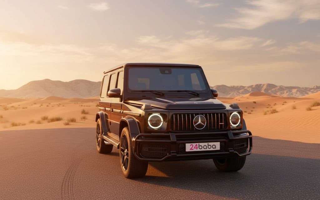 Hire Mercedes G63 2022 Black in Dubai