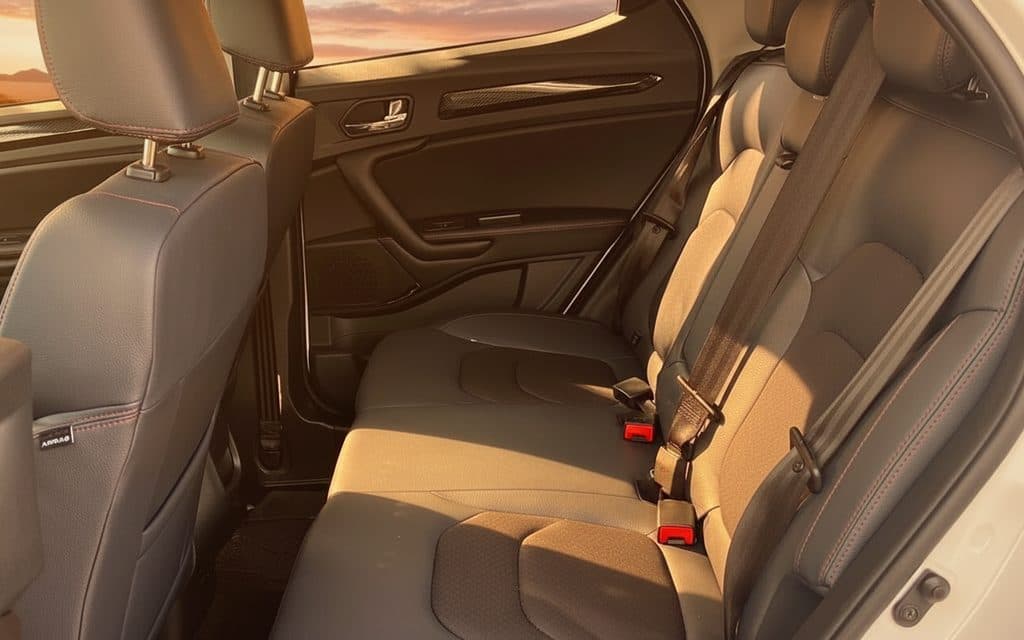 Jac S3 2023 leather seats and cabin