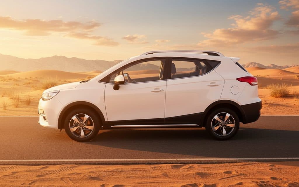 Jac S3 2023 White side profile