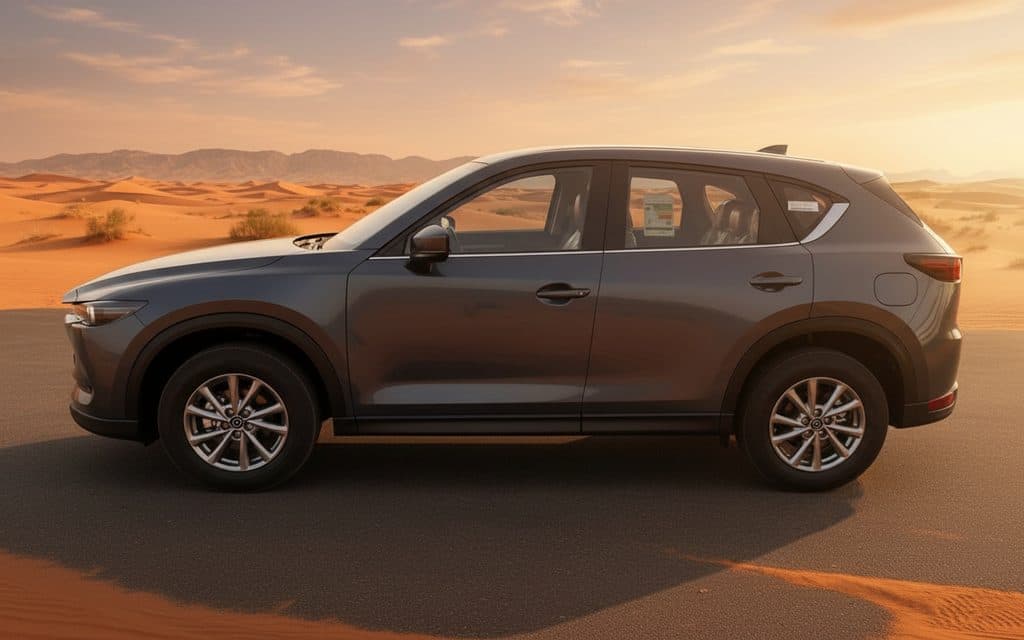 Mazda Cx 5 2022 Grey side profile