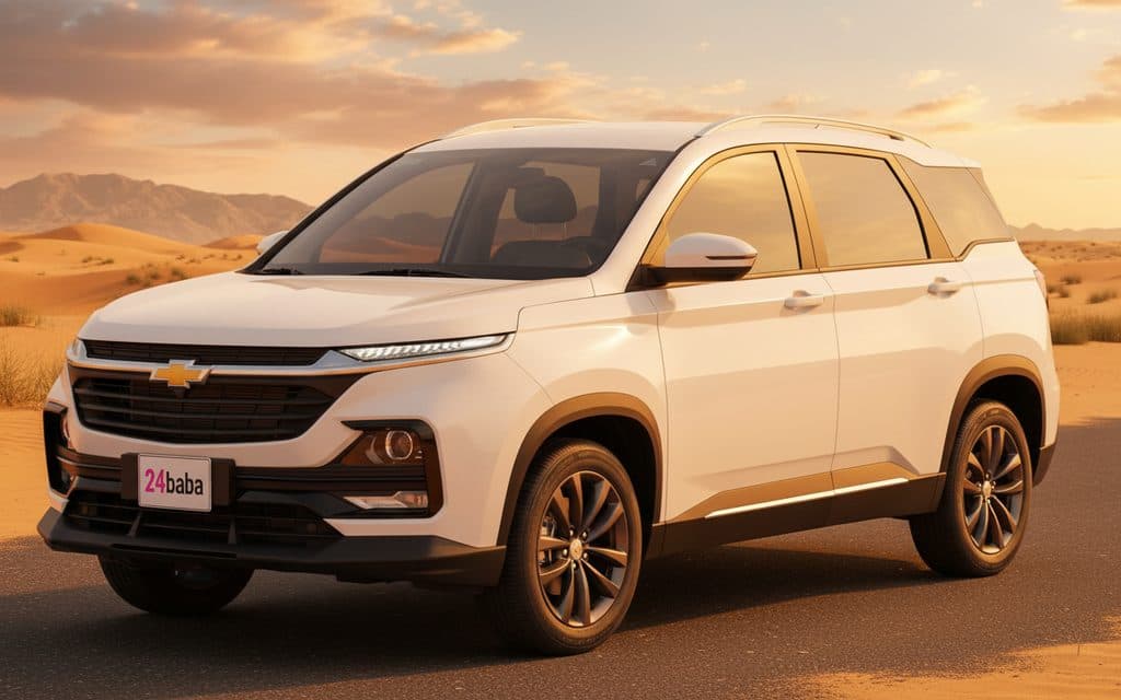 Rent Chevrolet Captiva 2025 White in Dubai