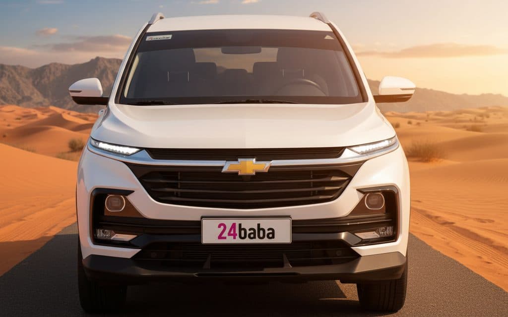 Chevrolet Captiva 2025 White front view with headlights