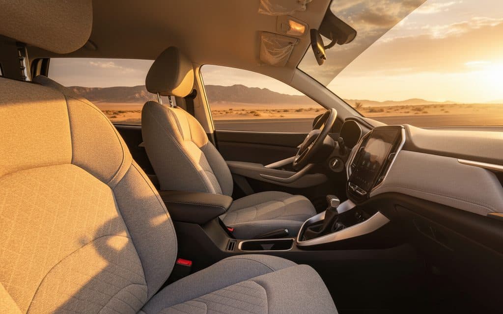 Chevrolet Captiva 2025 interior view showing trim