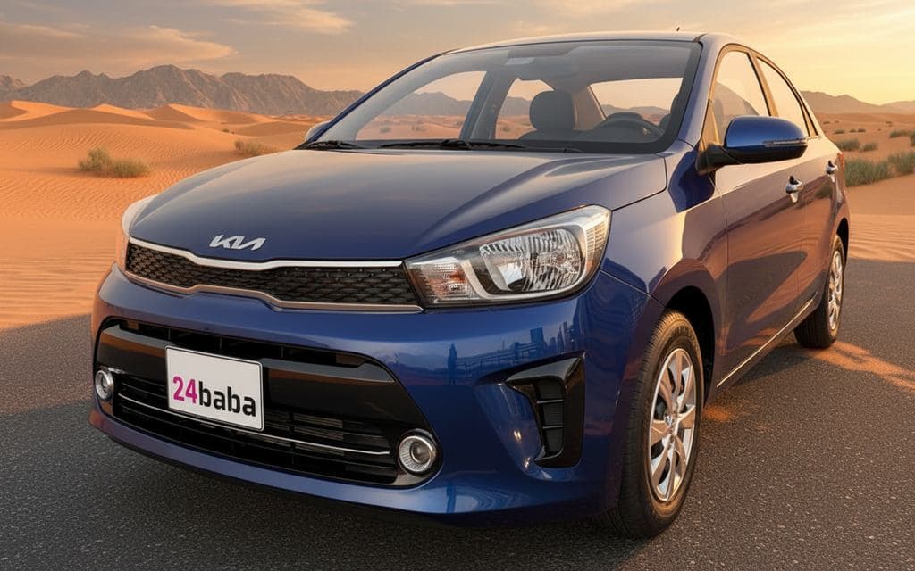Kia Pegas 2025 Blue - rental in Dubai