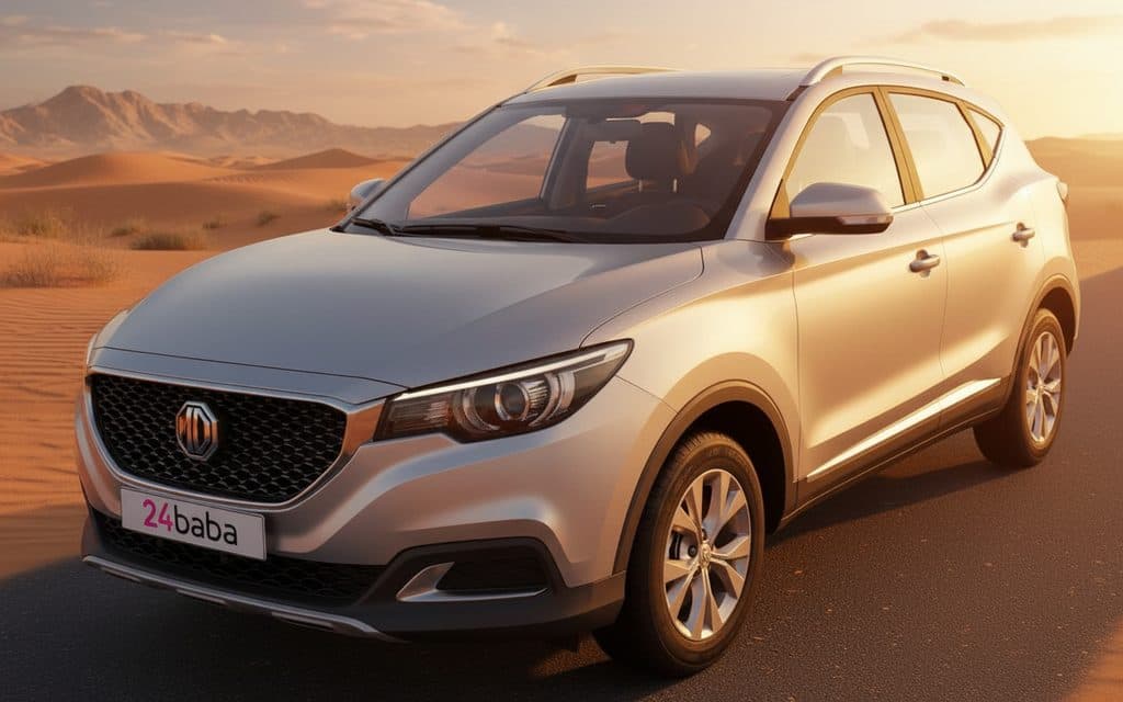 Rent Mg Zs 2020 Silver in Dubai