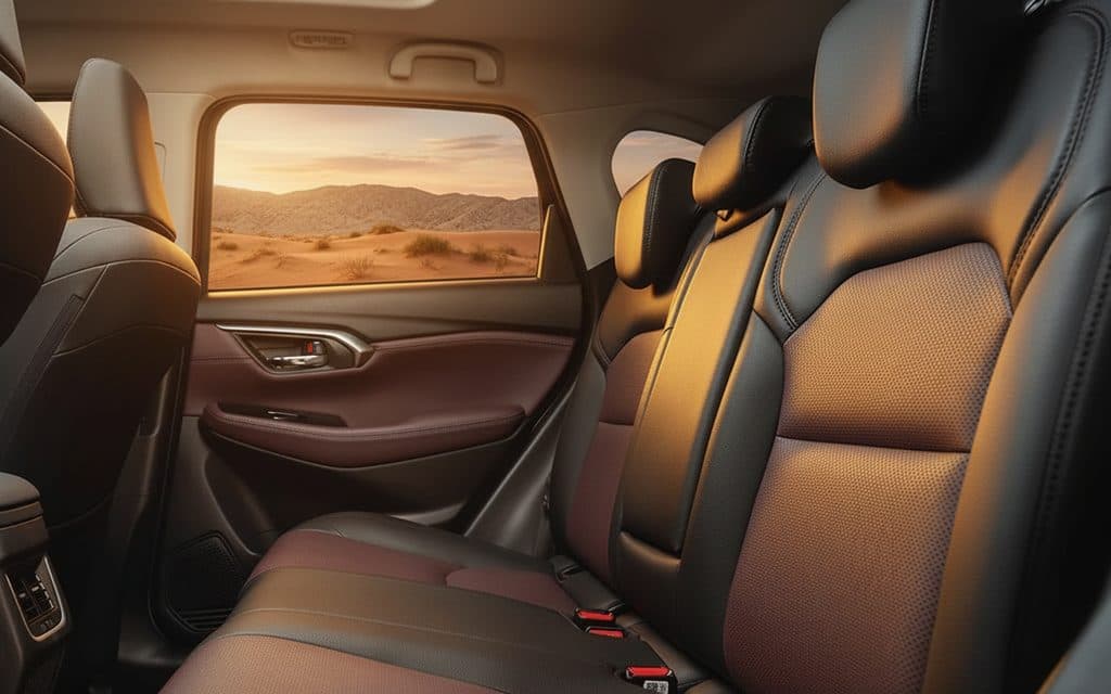 Toyota Urban Cruiser 2023 leather seats and cabin