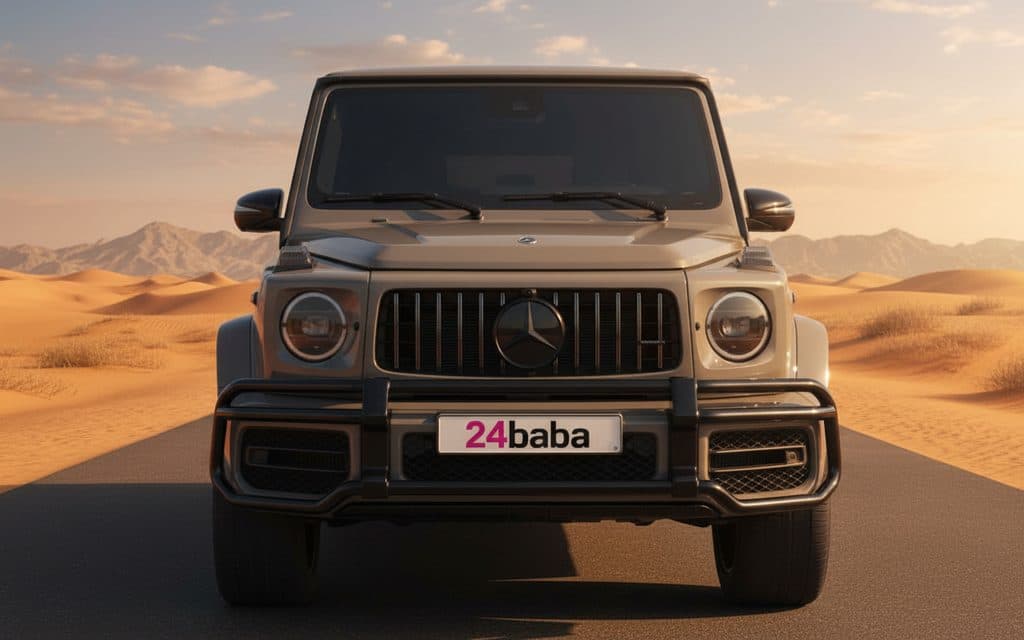 Hire Mercedes G63 2022 Grey in Dubai