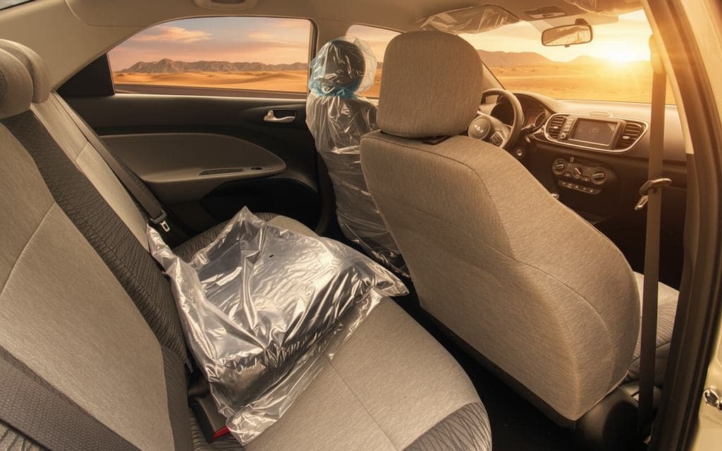 Kia Pegas 2024 leather seats and cabin