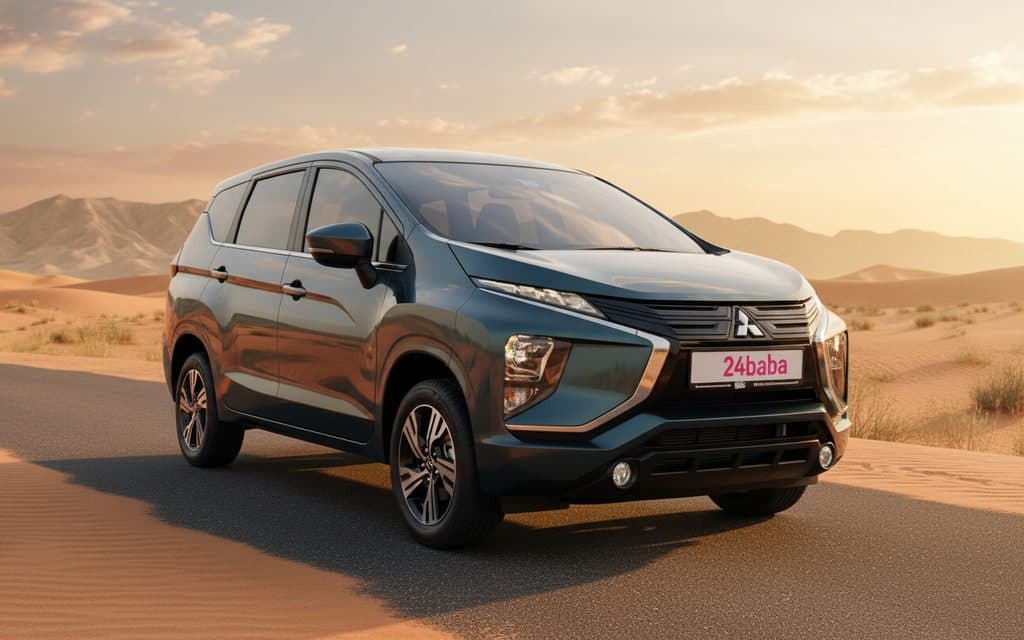 Mitsubishi Xpander 2022 Dark Gray - rental in Dubai