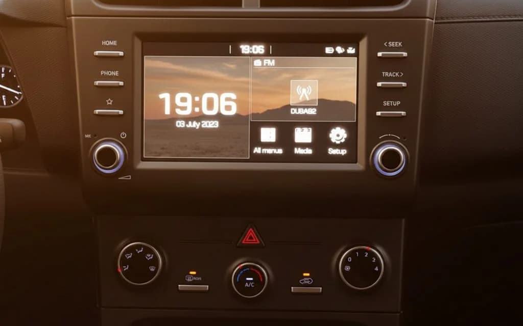 Hyundai Creta 2023 interior view showing trim