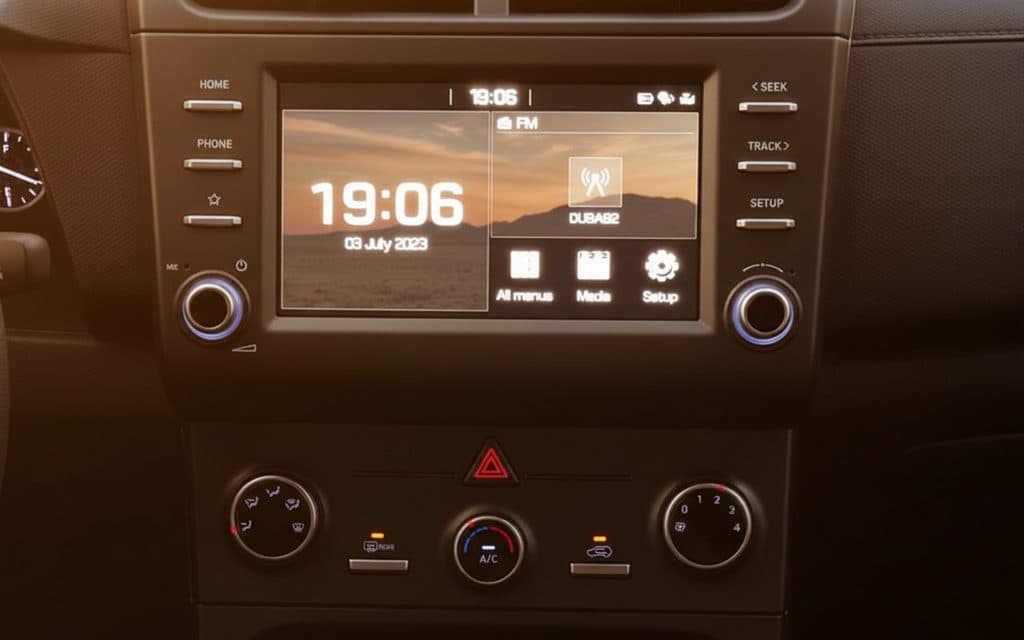 Hyundai Creta 2023 interior view showing trim