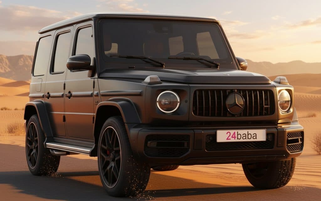 Hire Mercedes G63 2022 Black in Dubai