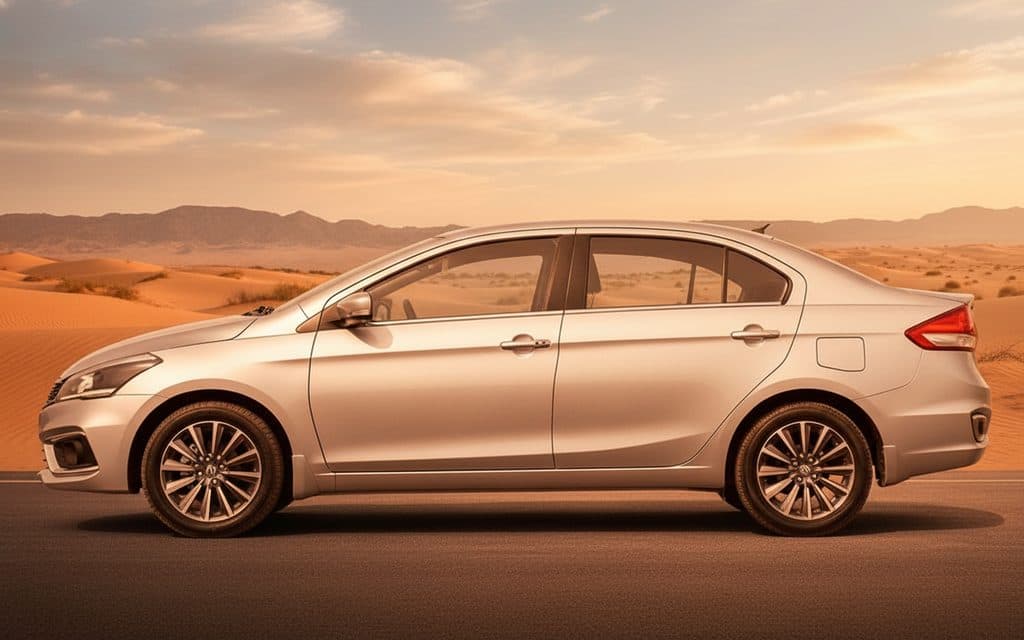 Suzuki Ciaz 2023 Silver side profile