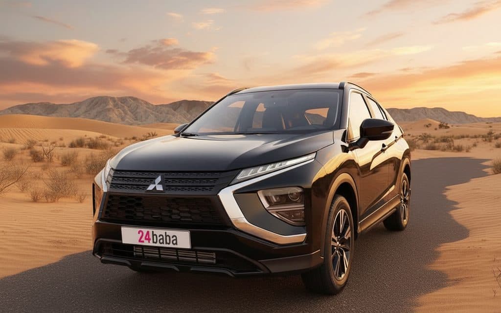 Hire Mitsubishi Eclipse 2025 Black in Dubai