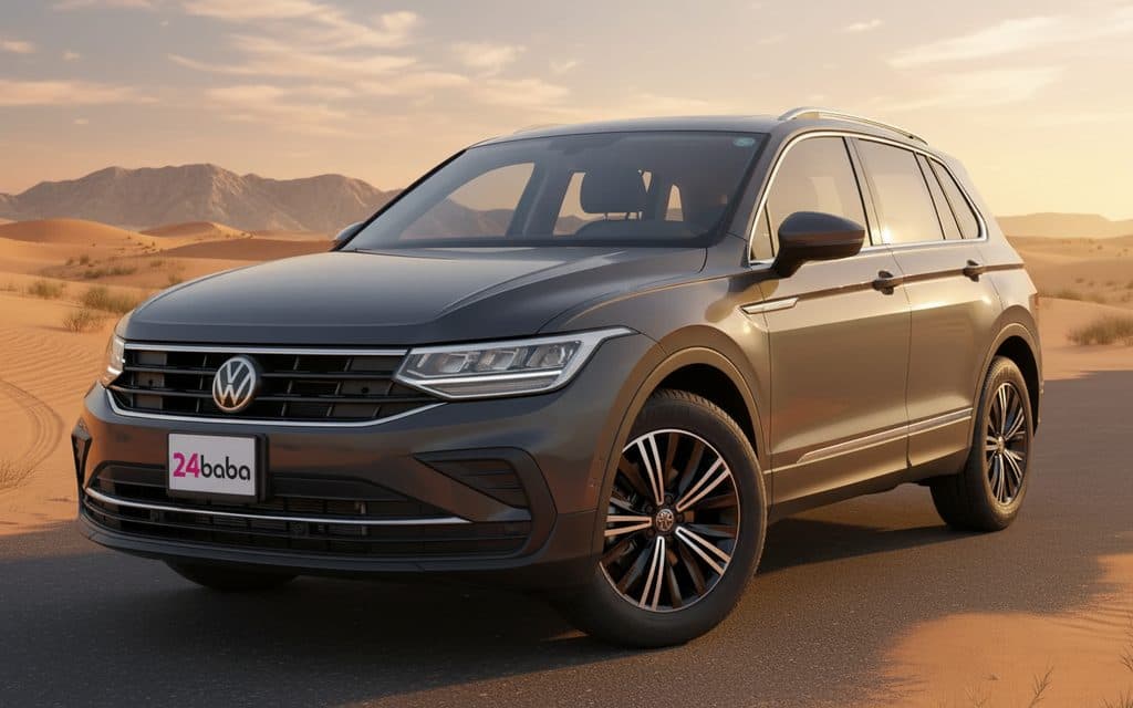 Volkswagen Tiguan 2024 Grey rental in Dubai