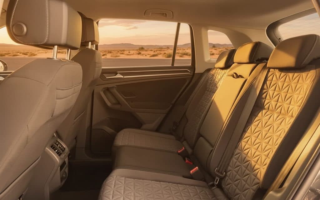 Volkswagen Tiguan 2024 leather seats and cabin