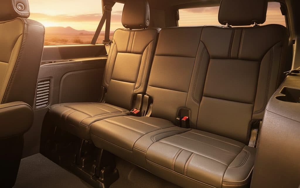 Chevrolet Suburban 2024 leather seats and cabin