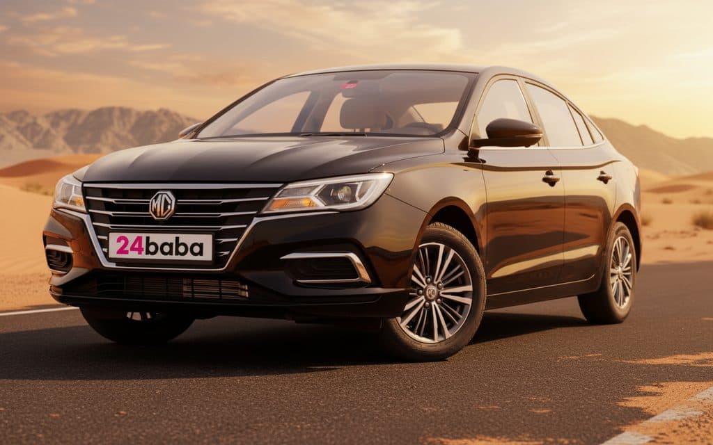 Hire Mg 5 2024 Black in Dubai