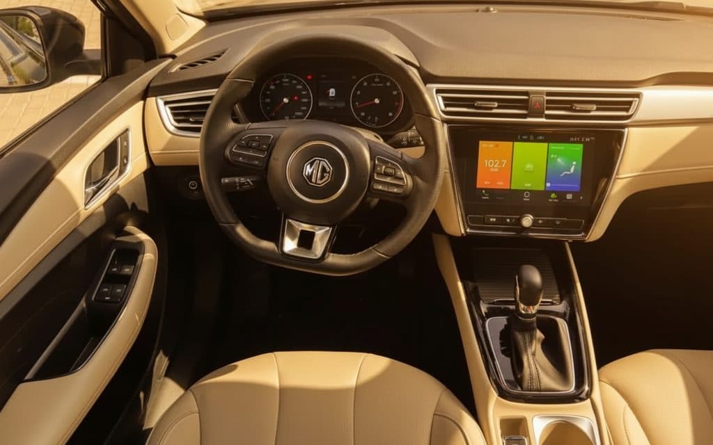 Mg 5 2024 interior view showing trim