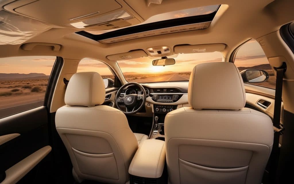 Mg 5 2024 interior view showing trim