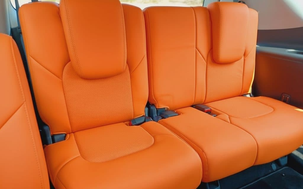 Nissan Patrol 2022 leather seats and cabin
