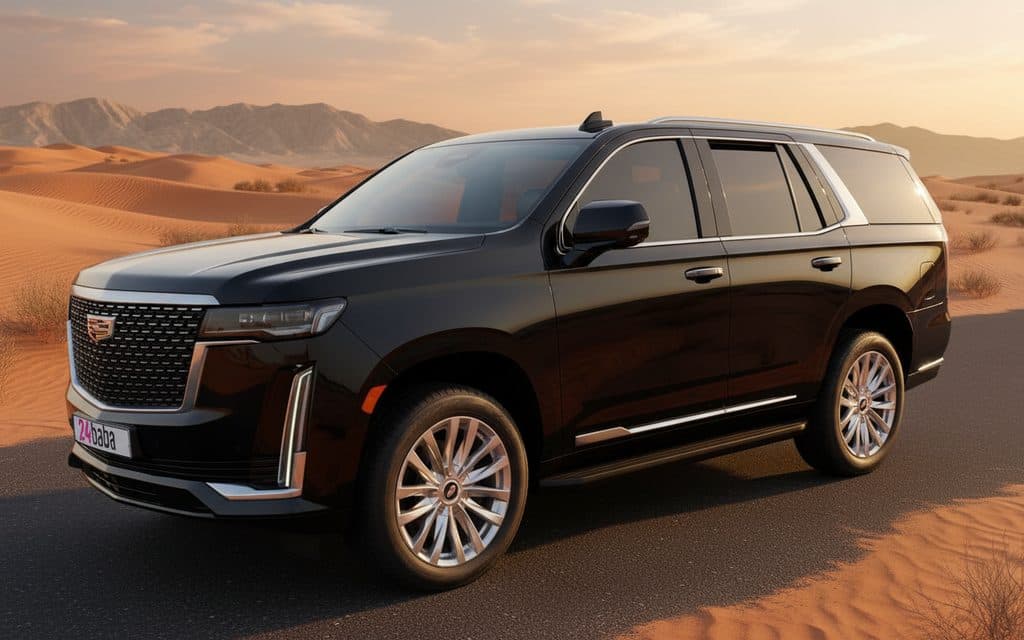 Cadillac Escalade 2022 Black - rental in Dubai