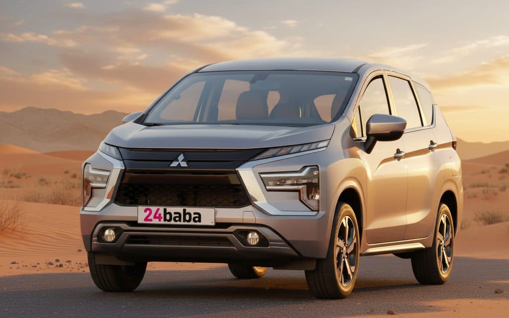 Mitsubishi Xpander 2024 Grey - rental in Dubai