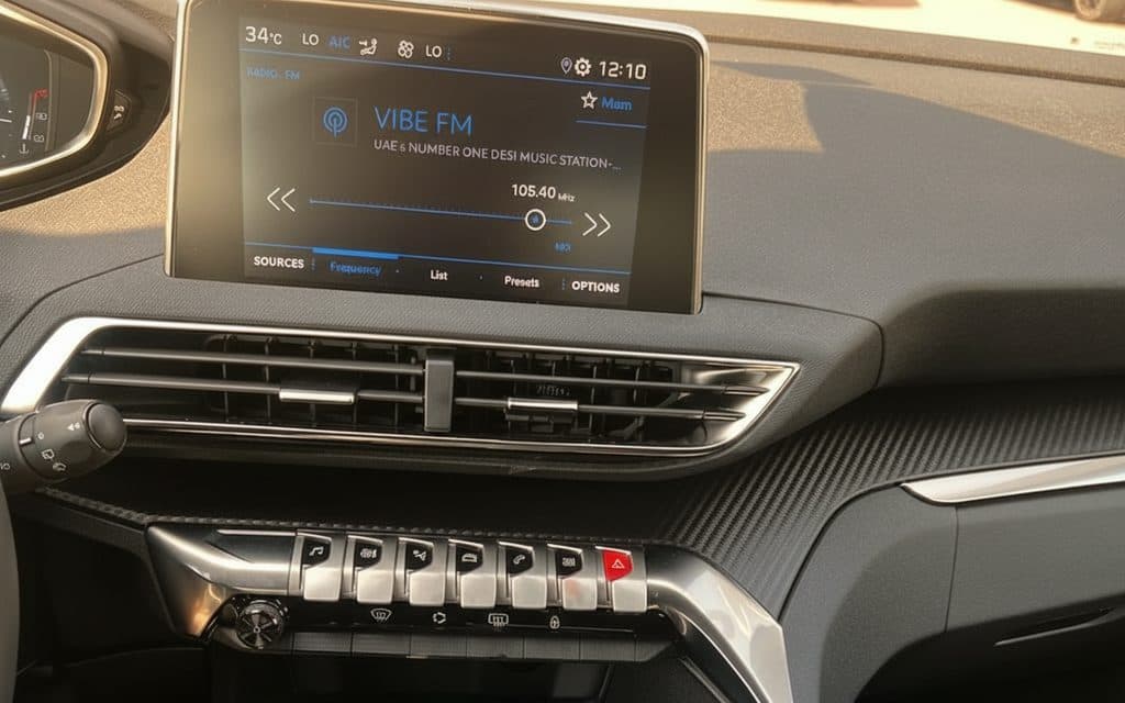 Peugeot 3008 2025 dashboard and infotainment