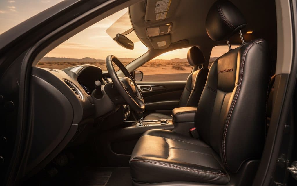 Nissan Pathfinder 2020 interior view showing trim