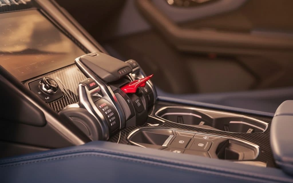 Lamborghini Urus 2022 interior view showing trim