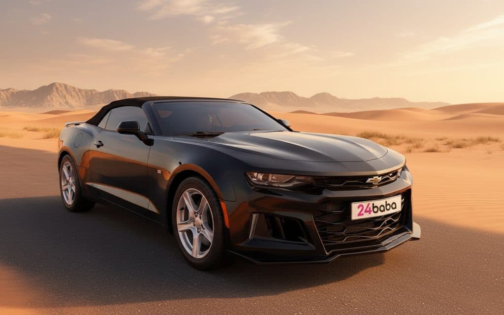 Rent Chevrolet Camaro 2020 Black in Dubai