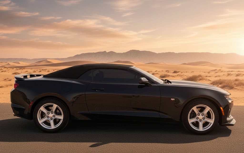 Chevrolet Camaro 2020 Black side profile