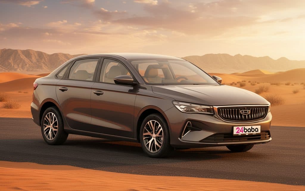 Rent Geely Emgrand 2025 Grey in Dubai