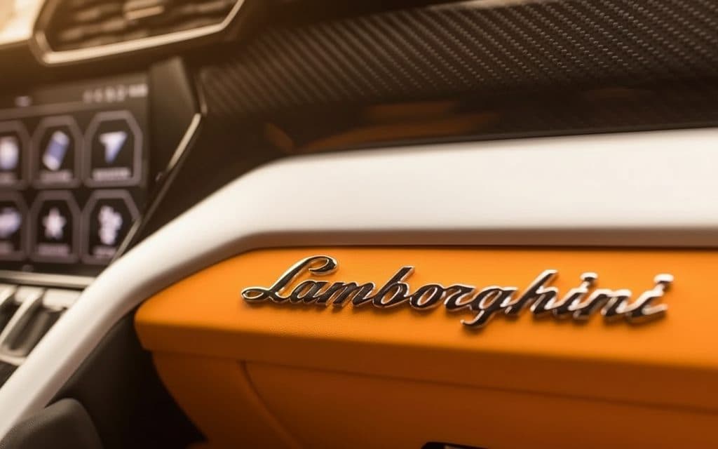 Lamborghini Urus 2022 interior view showing trim