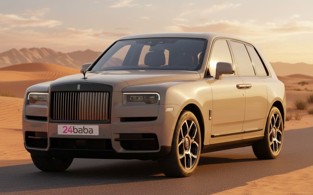 Hire Rolls-Royce Cullinan 2024 Grey in Dubai