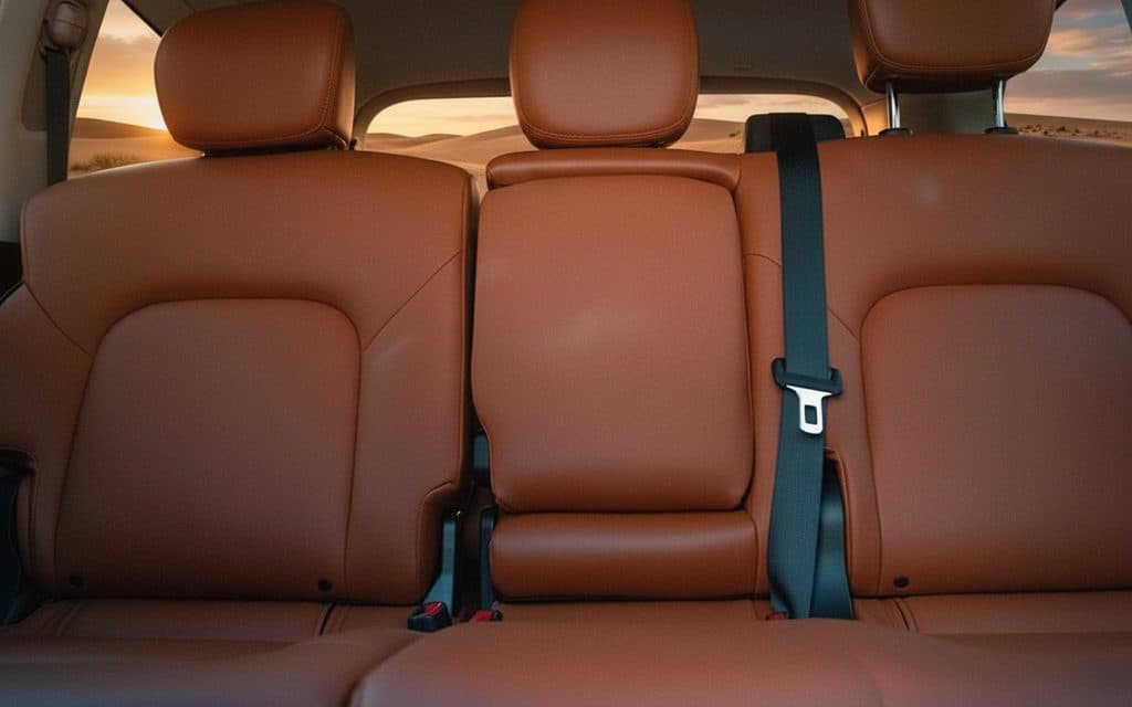 Nissan Patrol 2024 leather seats and cabin