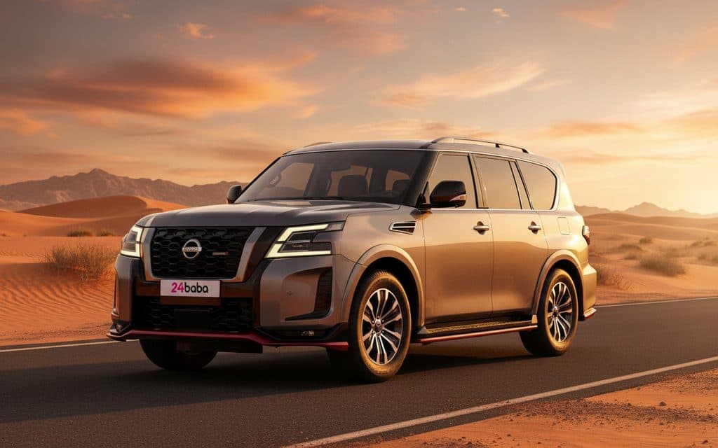 Rent Nissan Patrol 2025 Grey in Dubai