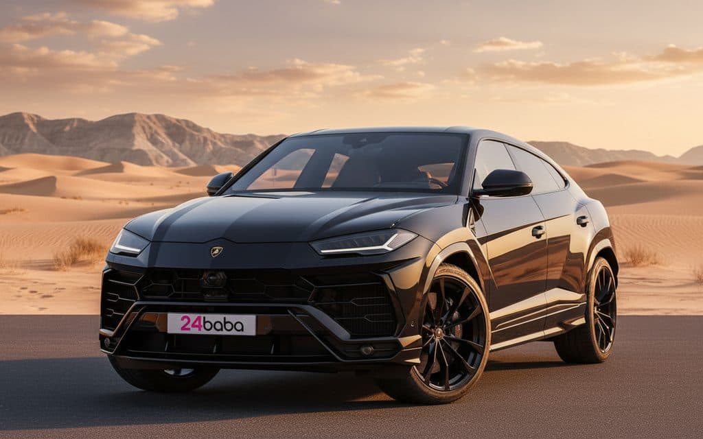 Lamborghini Urus 2022 Black rental in Dubai