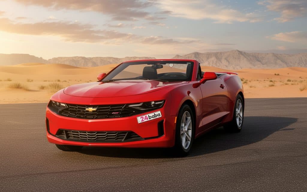 Rent Chevrolet Camaro 2021 Red in Dubai