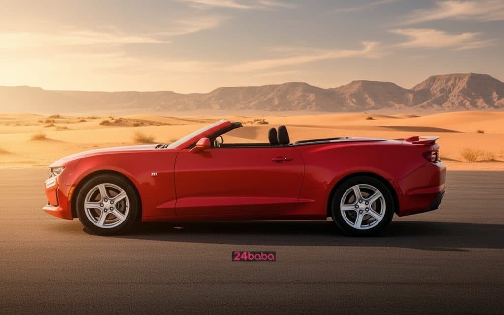 Chevrolet Camaro 2021 Red side profile