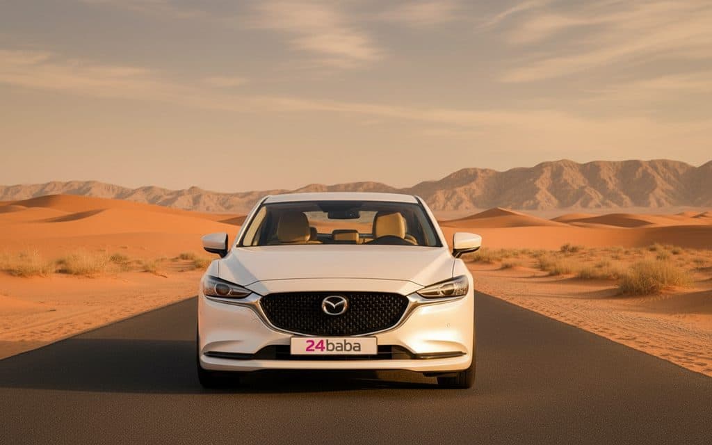 Rent Mazda 6 2022 White in dubai